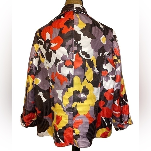 Sara Isabella floral open jacket size L - Picture 3 of 11